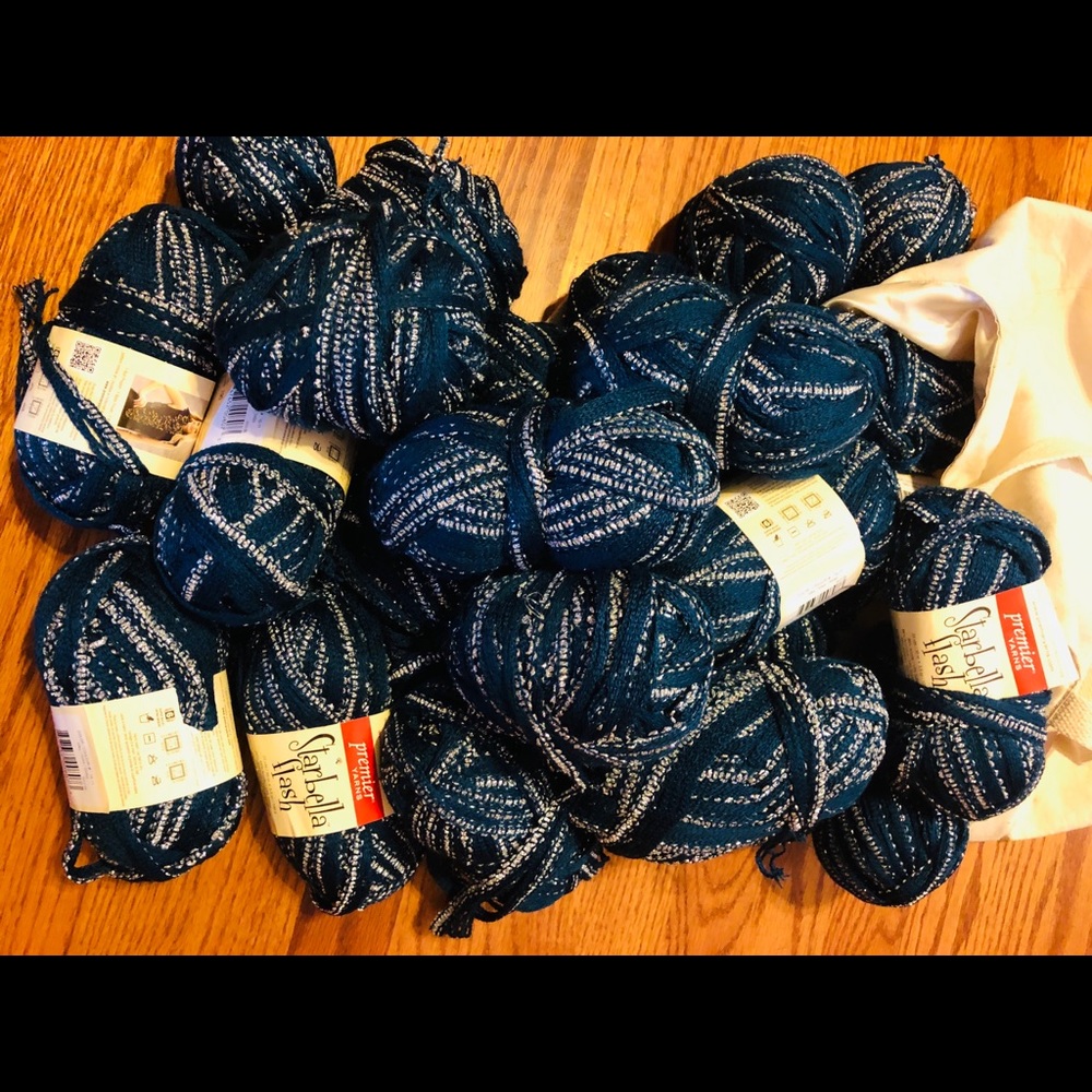 23 Skeins Starbella Yarn, 33Yds 3.5 ounces each